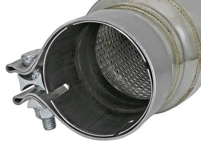 aFe MACH Force-Xp 304 Stainless Steel Resonator 2.5in Inlet/Outlet x 4in Dia x 15in Body x 19in L - 49M10002