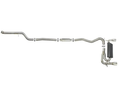 Stainless steel exhaust system for BMW 335i with afe mach flow and polished tips