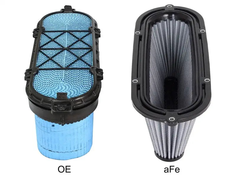 aFe MagnumFLOW Air Filters OER Pro Dry S 08-13 Chevrolet Corvette (C6) 6.2L V8 - Truck & Automotive