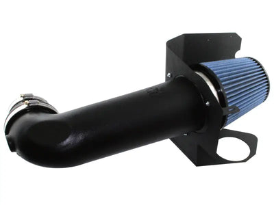 Black aFe MagnumFORCE P5R intake system with blue filter for Dodge 300C 05-10 V8-5.7