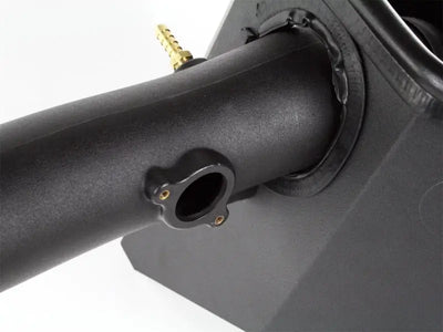 Black metal intake tube for Toyota Tacoma aFe MagnumFORCE P5R Stage-2 boost
