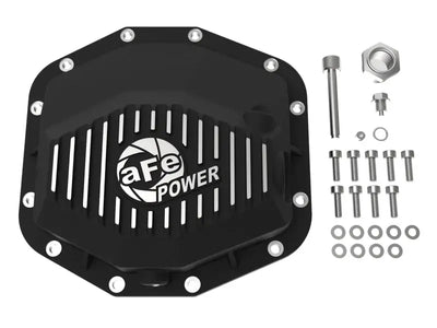 aFe POWER 21-22 Ram 1500 TRX Hemi V8 6.2L (sc) PRO Series Rear Differential Cover Black w/ Machined - Truck & Automotive