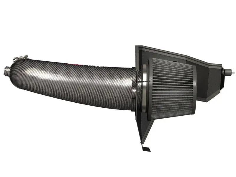 aFe POWER Magnum FORCE Carbon Fiber Stage 2 Track Series Pro Dry S CAIS - 11-18 Dodge Challenger V8 - Truck & Automotive