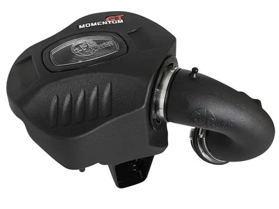 Black air intake system for BMW 330i fits afe power momentum GT Pro air intake