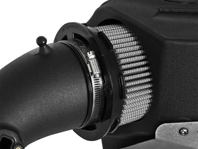 Black afe power momentum GT Pro dry S intake with silver filter for BMW 330i F30