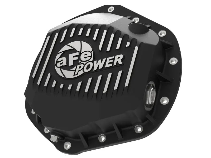 aFe Power Pro Series Rear Differential Cover Black w/ Machined Fins 14-18 Dodge Trucks 2500/3500 - Truck & Automotive
