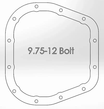 aFe Power Rear Diff Cover (Machined) 12 Bolt 9.75in 97-16 Ford F-150 w/ Gear Oil 6 QT - Truck & Automotive
