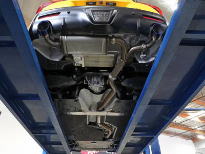 aFe POWER Takeda 2021 Toyota Supra 2.0L (t) 2.5in-3in 304 SS CB Exhaust w/ Carbon Tips - Truck & Automotive