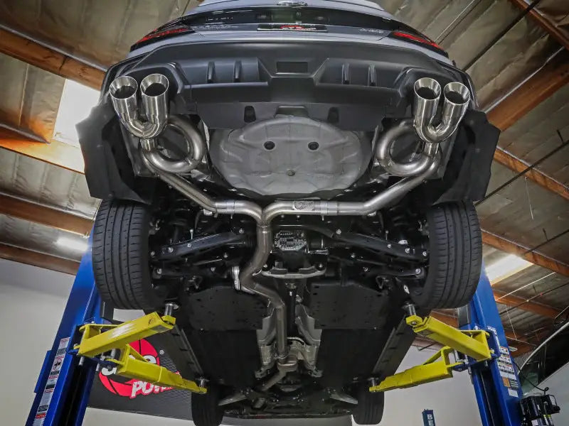 aFe POWER Takeda 3in to 2-1/2in 304 SS Cat-Back Exhaust w/ Black Tips 22-23 Subaru WRX H4-2.4L (t) - Truck & Automotive