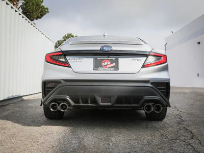 aFe POWER Takeda 3in to 2-1/2in 304 SS Cat-Back Exhaust w/ Polished Tips 22-23 Subaru WRX H4-2.4L(t) - Truck &