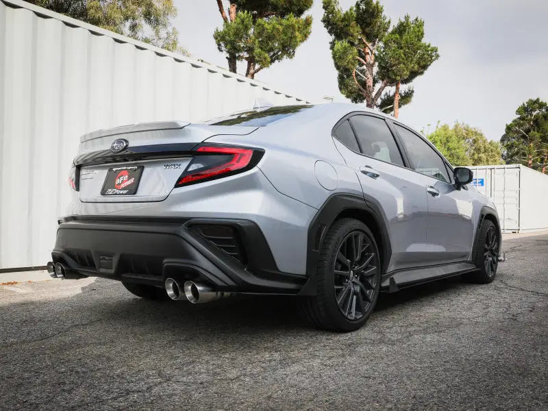aFe POWER Takeda 3in to 2-1/2in 304 SS Cat-Back Exhaust w/ Polished Tips 22-23 Subaru WRX H4-2.4L(t) - Truck &