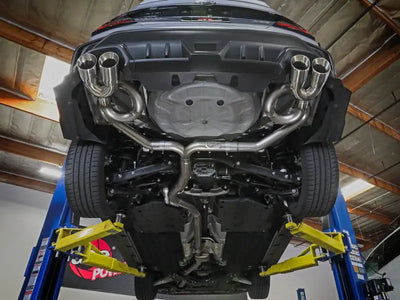aFe POWER Takeda 3in to 2-1/2in 304 SS Cat-Back Exhaust w/ Polished Tips 22-23 Subaru WRX H4-2.4L(t) - Truck &