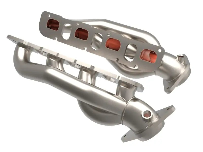 aFe Power Twisted Steel 304SS Shorty Header 2021 Ram 1500 TRX V8-6.2L - Truck & Automotive
