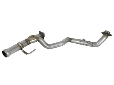 aFe POWER Twisted Steel Y-Pipe 2-1/4in 409 SS Exhaust System 2018 Jeep Wrangler (JL) V6-3.6L - Truck & Automotive