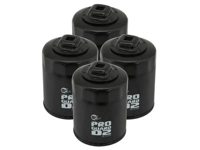 aFe Pro GUARD D2 Oil Filter 99-14 Nissan Trucks / 01-15 Honda Cars (4 Pack) - Powersports