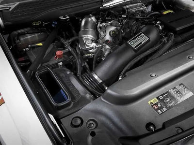 aFe Quantum Pro 5R Cold Air Intake System 17-18 GM/Chevy Duramax V6-6.6L L5P - Oiled 