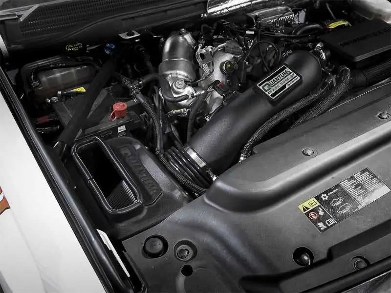 aFe Quantum Pro DRY S Cold Air Intake System 17-18 GM/Chevy Duramax V8-6.6L L5P - Dry 
