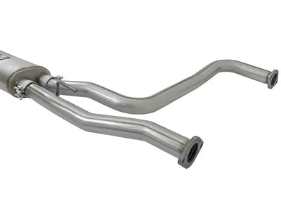 AFe Rebel Series dual exhaust system with polished tips for Nissan Titan V8 5.6L