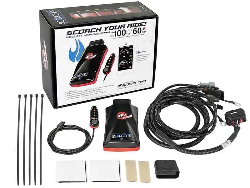 aFe Scorcher Blue Bluetooth Power Module 16-18 NIssan Titan XD V8-5.0L (td) 