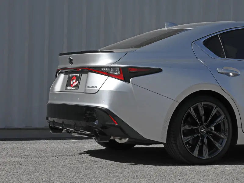 aFe Takeda 14-22 Lexus IS350 V6 2.5in. 304 Stainless Steel Axle-Back Exhaust System w/ Black Tip - Truck & Automotive