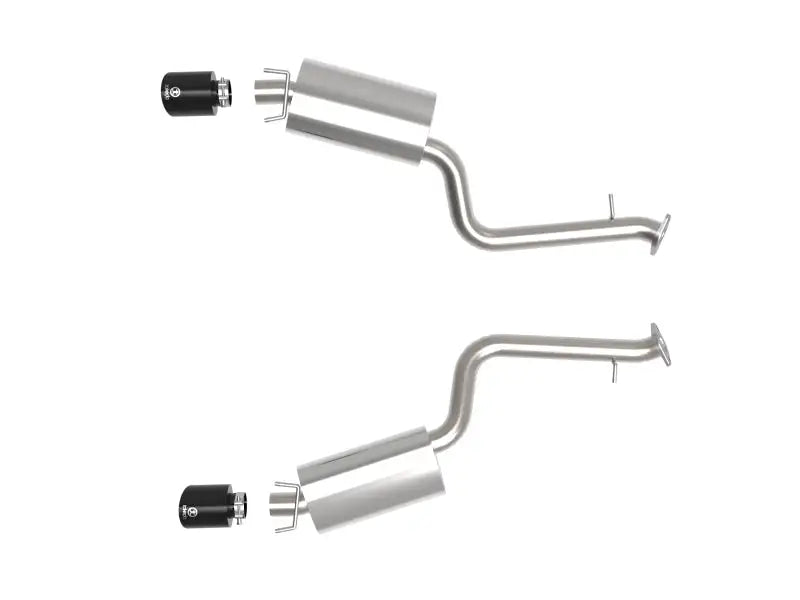 aFe Takeda 14-22 Lexus IS350 V6 2.5in. 304 Stainless Steel Axle-Back Exhaust System w/ Black Tip - Truck & Automotive