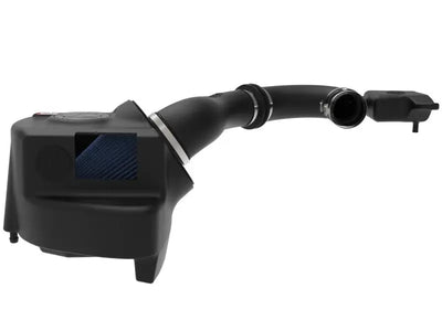 Black air intake system.