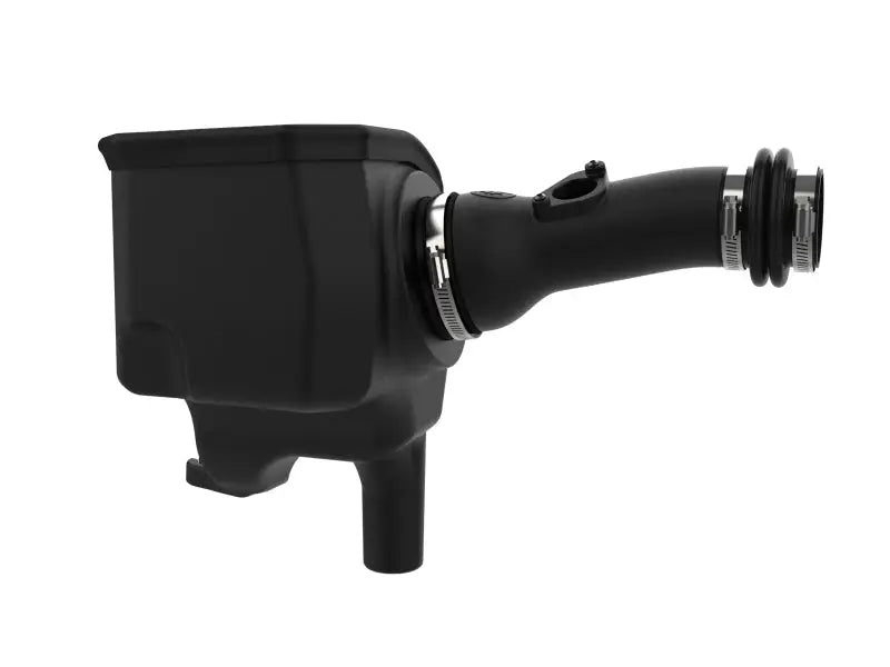Black automotive cold air intake system for Honda Civic Si 17-20 with Pro Dry S Filter