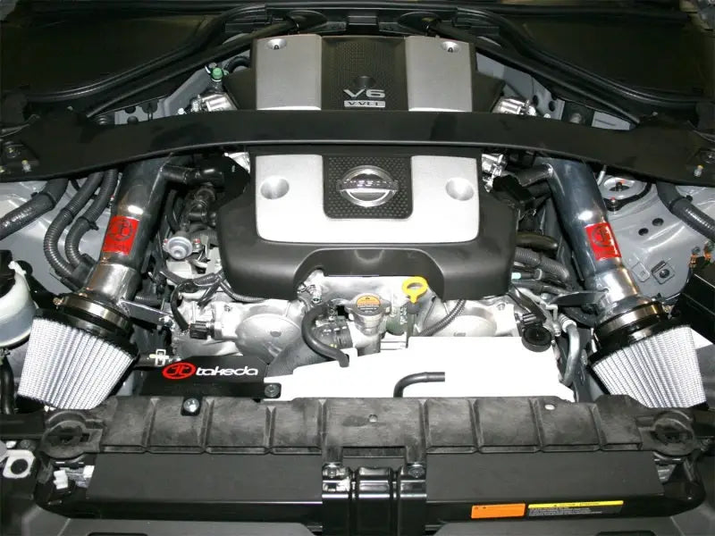 aFe Takeda Stage-2 Pro DRY S Cold Air Intake System Nissan 370Z 09-17 V6-3.7L - Truck & Automotive