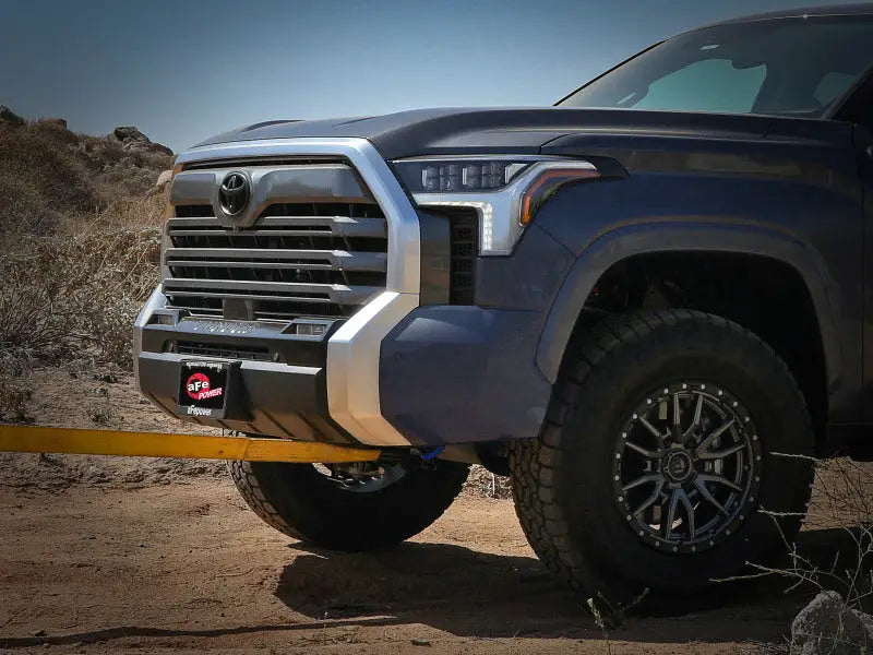 aFe Toyota Tundra 2022 V6-3.5L (tt) Front Tow Hook Blue - Truck & Automotive