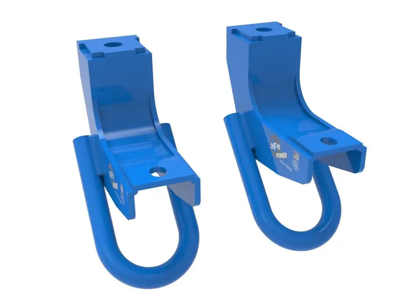 aFe Toyota Tundra 2022 V6-3.5L (tt) Front Tow Hook Blue - Truck & Automotive