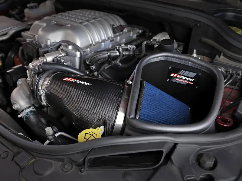 aFe Track Series Carbon Fiber Pro 5R AIS - 19-20 Jeep Grand Cherokee Trackhawk 6.2L - Truck & Automotive