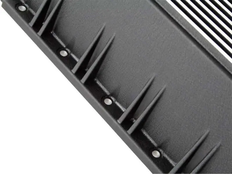 afe Transmission Pan (Black); Ford Diesel Trucks 03-10 V8-6.0/6.4L (td) 