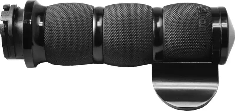 AIR-90-ANO-BOSS Air Cushioned Grips W/Cable Throttle BoSS Black