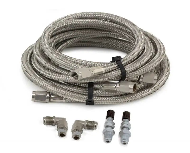 Air Lift Loadlifter 5000 Ultimate for 11-17 Chevrolet Silverado 2500HD w/ Stainless Steel Air Lines 