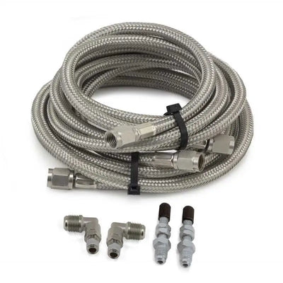 Air Lift Loadlifter 5000 Ultimate for 11-17 Chevrolet Silverado 2500HD w/ Stainless Steel Air Lines 