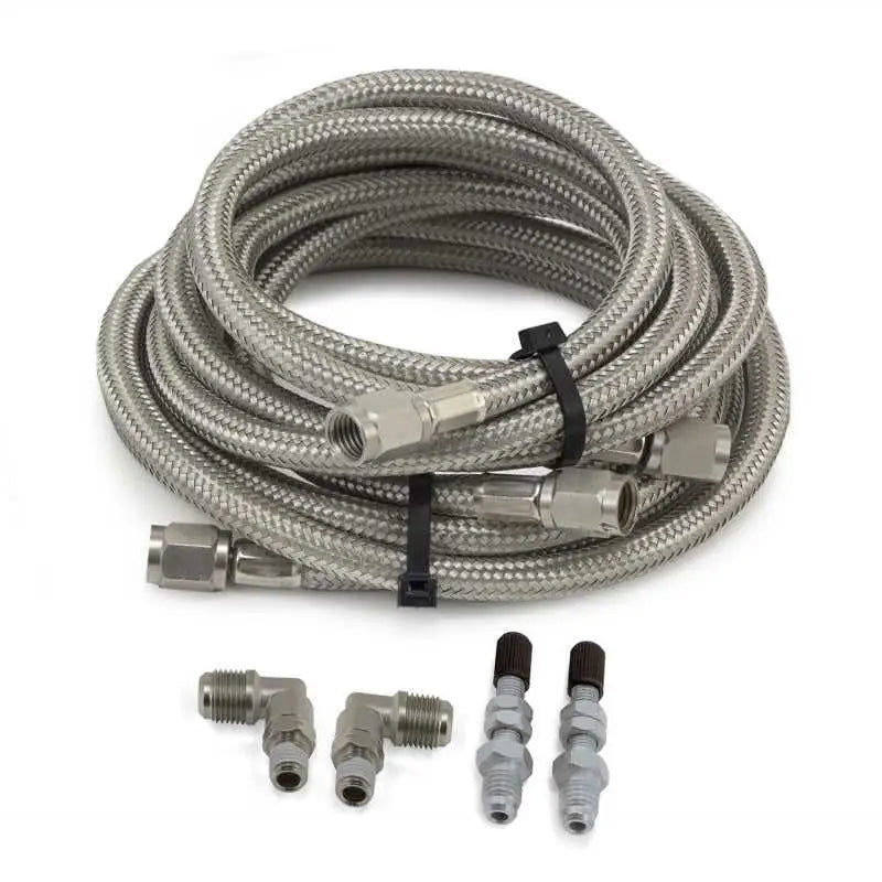 Air Lift Loadlifter 5000 Ultimate for 11-17 Chevrolet Silverado 2500HD w/ Stainless Steel Air Lines 