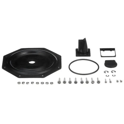 Assorted black and silver mechanical parts from the Henderson Mk5 AK8050 Whale Ser Kit