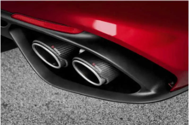 Akrapovic 17-19 Alfa Romeo Giulia Quadrifoglio Evolution Line Cat Back (Titanium) 