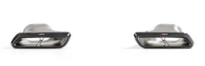 Akrapovic Akrapovic 2018 Mercedes Benz E63 (W213) Evolution Tail Pipe Set (High Gloss Carbon)