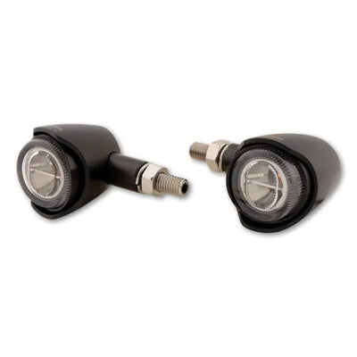 Akron X Ts/Tail/Brake Light Pair Smoked Lens Black 