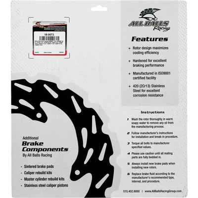 All Balls 18-0073 Brake Rotor - Brakes