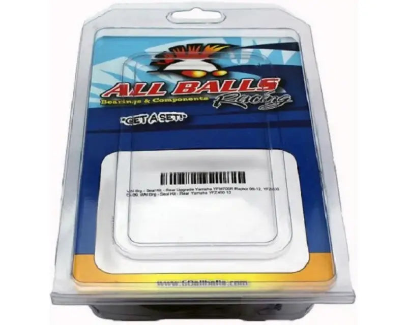 Blister pack of All Balls Racing bearings and components for universal boot and vehicle’s joints