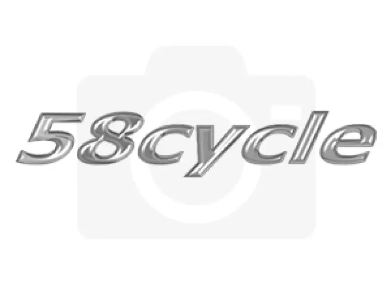 Shiny metallic 58cycle badge on All Balls 431-01049 Cable Wire Kit for 4500Lb