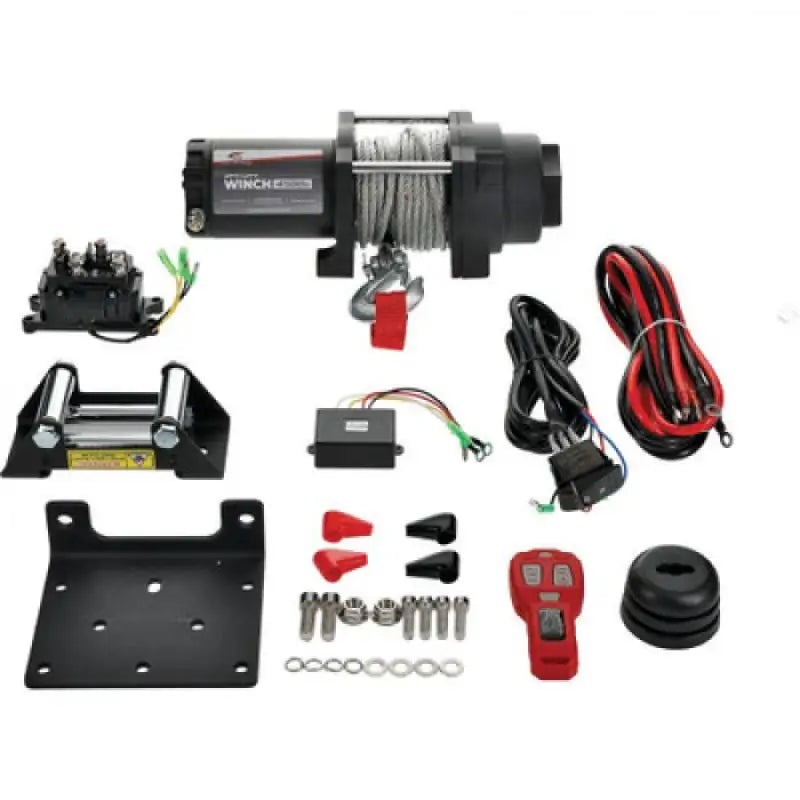 All Balls 431-01049 cable wire kit for 4500Lb with mounting hardware, wiring, remote