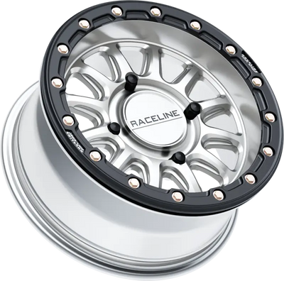 Alpha Hyper Wheel 4x156 Hyper Silver/Blk 15x7 (+10mm) - RACELINE