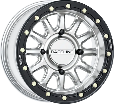 Alpha Hyper Wheel 4x156 Hyper Silver/Blk 15x7 (+10mm) - RACELINE