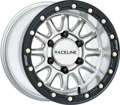 Alpha Hyper Wheel 6x139.7 Hyper Silver/Blk 15x10 (+10mm) - RACELINE