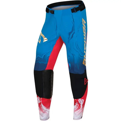Answer 23 Elite Fusion Pant Red/White/Blue Size - 42 - 447470 - Misc Powersports