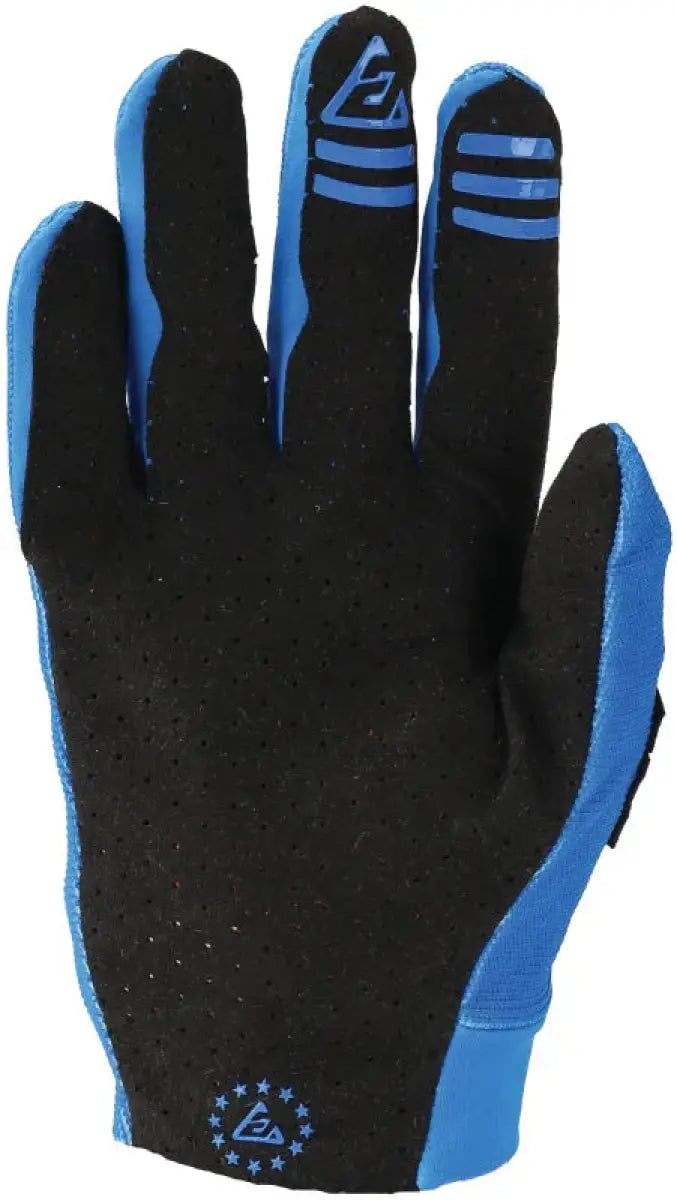 Blue and black Aerlite Gloves Blue/Black perfect for cycling comfort