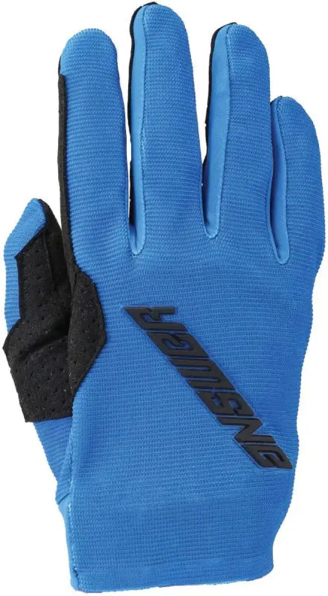 Blue Black Answer 25 Aerlite Gloves for Youth, stylish aerlite gloves blue and black gear